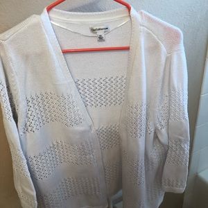 White Cardigan